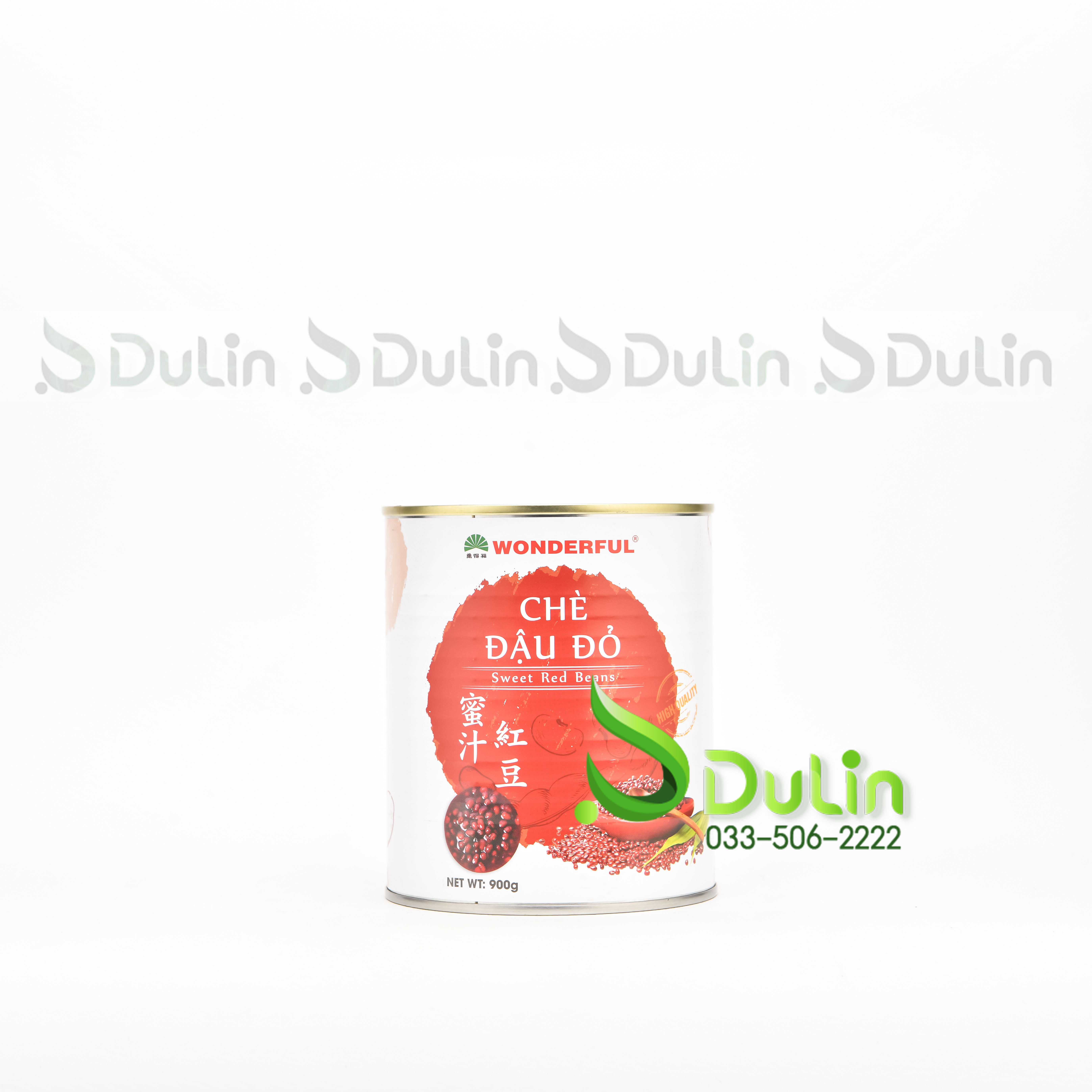 Quả ngâm WONDERFUL Chè đậu đỏ 900gr